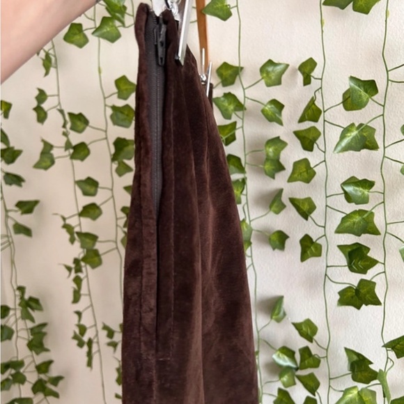 Vintage high waisted brown leather pants - Picture 6 of 9